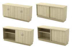Combination of Low Cabinet